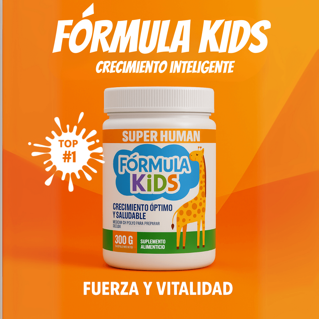 Fórmula Kids - Fórmula para un Crecimiento Óptimo y Saludable (300 grms) - SuperHuman™