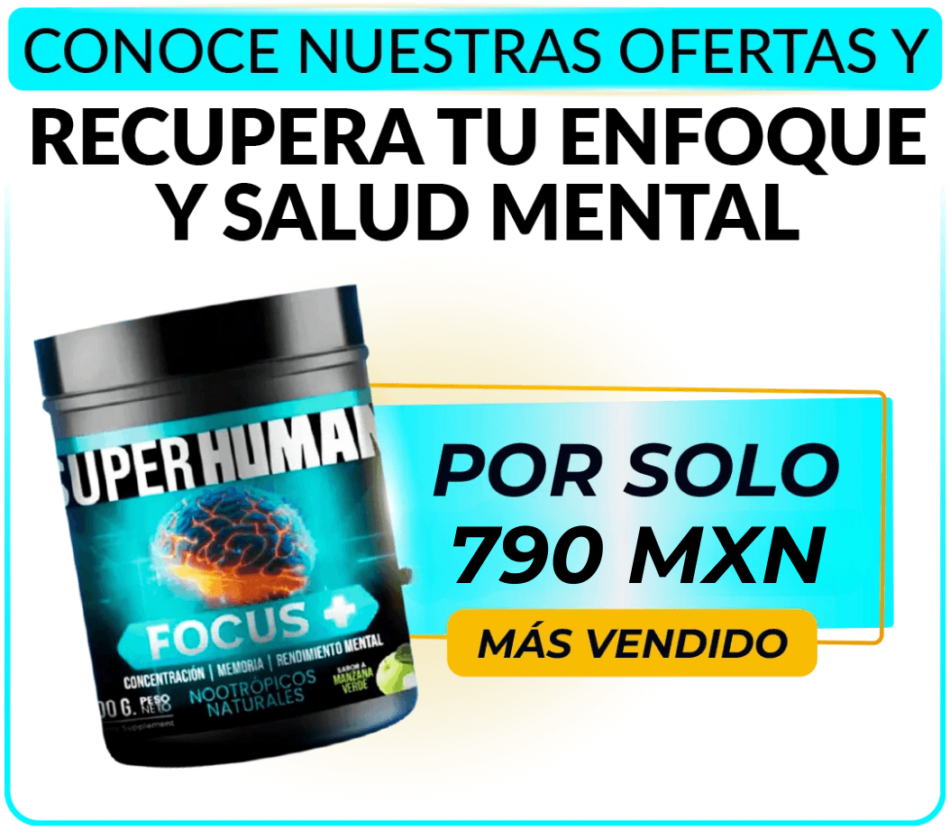 Focus Plus - SuperHuman™ Máximo Rendimiento Mental y Productivo PG